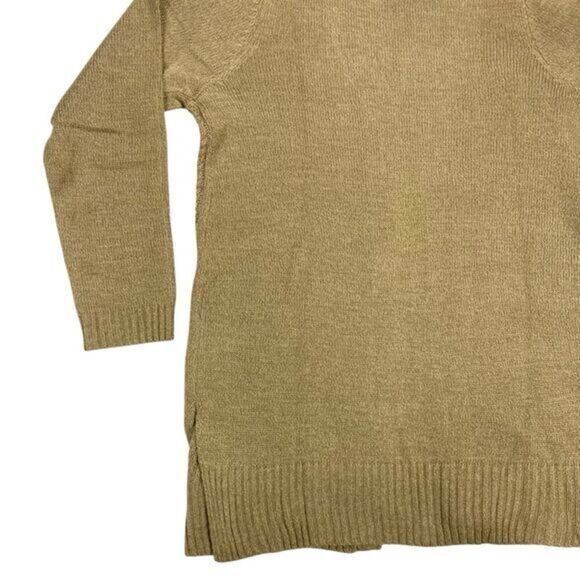 Karen Scott Open-Front Cable-Knit Duster Cardigan XL Chestnut Brown Sweater NEW - Picture 8 of 16